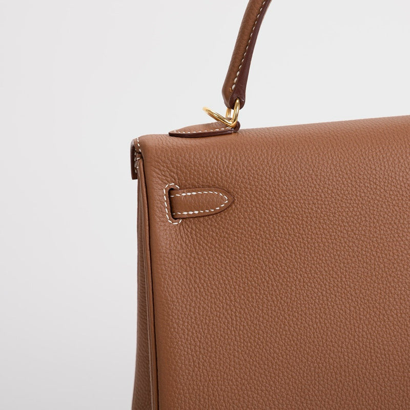 KELLY 25 TOGO LEATHER GOLD WITH GOLD HARDWARE (GHW)