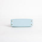 MINI KELLY II (20) EPSOM LEATHER BLEU ZEPHYR WITH GOLD HARDWARE (GHW)