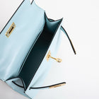 MINI KELLY II (20) EPSOM LEATHER BLEU ZEPHYR WITH GOLD HARDWARE (GHW)