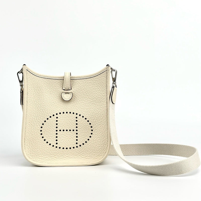MINI EVELYNE (TPM) CLEMENCE LEATHER NATA WITH PALLADIUM HARDWARE (PHW)