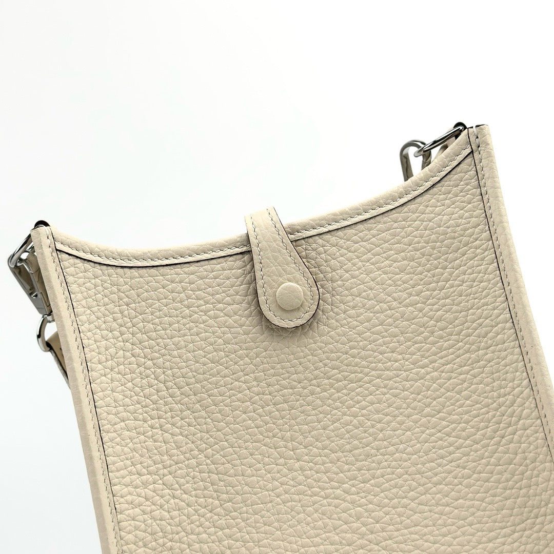 MINI EVELYNE (TPM) CLEMENCE LEATHER NATA WITH PALLADIUM HARDWARE (PHW)