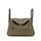 LINDY 26 CLEMENCE LEATHER ETOUPE WITH GOLD HARDWARE (GHW)