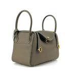 LINDY 26 CLEMENCE LEATHER ETOUPE WITH GOLD HARDWARE (GHW)
