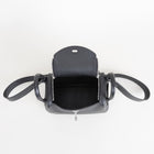 MINI LINDY 20 TOUCH SWIFT LEATHER & MISSISSIPPIENSIS ALLIGATOR (MATTE) NOIR (BLACK) WITH PALLADIUM HARDWARE (PHW)