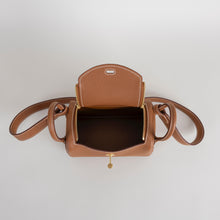 MINI LINDY 20 CLEMENCE LEATHER GOLD WITH GOLD HARDWARE (GHW)