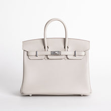 BIRKIN 25 TOGO LEATHER BETON WITH PALLADIUM HARDWARE (PHW)