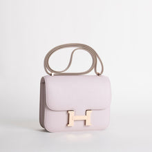 CONSTANCE 18 (MINI) CHEVRE LEATHER MAUVE PALE WITH ROSE GOLD HARDWARE (RGHW)