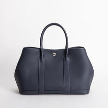 GARDEN PARTY 30 NEGONDA LEATHER BLEU INDIGO WITH PALLADIUM HARDWARE (PHW)