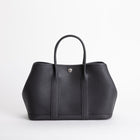 GARDEN PARTY 30 NEGONDA LEATHER NOIR (BLACK) WITH PALLADIUM HARDWARE (PHW)