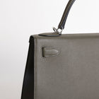 KELLY 28 EPSOM LEATHER VERT DE GRIS WITH PALLADIUM HARDWARE (PHW)