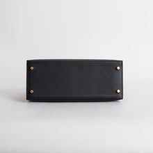 KELLY 28 EPSOM LEATHER NOIR (BLACK) WITH GOLD HARDWARE (GHW)