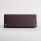 KELLY 32 EPSOM LEATHER ROUGE SELLIER WITH GOLD HARDWARE (GHW)