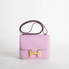 CONSTANCE 18 (MINI) EPSOM LEATHER MAUVE SYLVESTRE WITH GOLD HARDWARE (GHW)