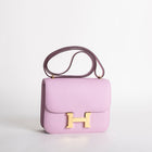 CONSTANCE 18 (MINI) EPSOM LEATHER MAUVE SYLVESTRE WITH GOLD HARDWARE (GHW)