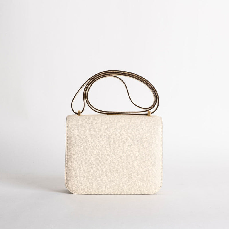 CONSTANCE 18 (MINI) EPSOM LEATHER NATA WITH GOLD HARDWARE (GHW)