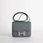 CONSTANCE 18 (MINI) EPSOM LEATHER VERT DE GRIS WITH PALLADIUM HARDWARE (PHW)