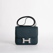 CONSTANCE 18 (MINI) EPSOM LEATHER VERT ROUSSEAU WITH PALLADIUM HARDWARE (PHW)