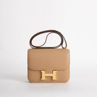 CONSTANCE 18 (MINI) EPSOM LEATHER CHAI WITH GOLD HARDWARE (GHW)