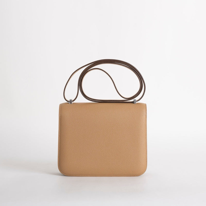 CONSTANCE 18 (MINI) EPSOM LEATHER CHAI WITH PALLADIUM HARDWARE (PHW)