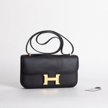 CONSTANCE 24 ELAN EPSOM LEATHER NOIR (BLACK) WITH GOLD HARDWARE (GHW)