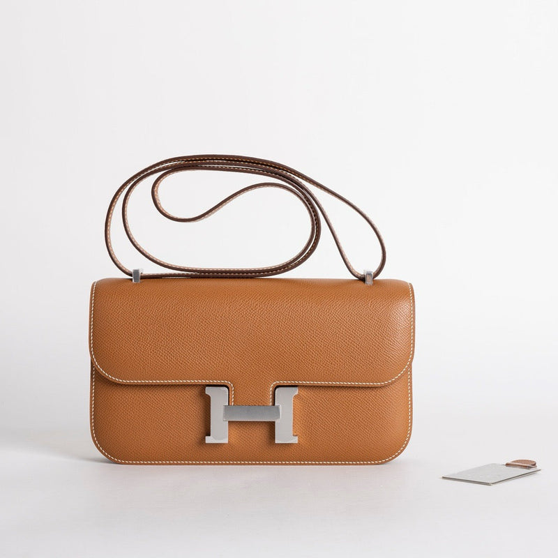 CONSTANCE 24 ELAN EPSOM LEATHER GOLD WITH PALLADIUM HARDWARE (PHW)