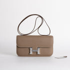 CONSTANCE 24 ELAN EPSOM LEATHER ETOUPE WITH PALLADIUM HARDWARE (PHW)