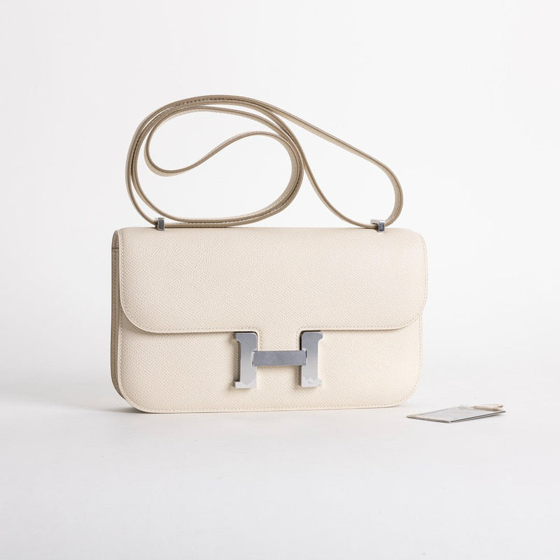 CONSTANCE 24 ELAN EPSOM LEATHER CRAIE WITH PALLADIUM HARDWARE (PHW)