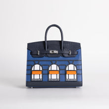 BIRKIN 20 FAUBOURG "NIGHT" BLUE MARINE WITH PALLADIUM HARDWARE (PHW)