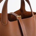 PICOTIN 18 LOCK CLEMENCE LEATHER GOLD WITH GOLD HARDWARE (GHW)