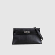 KELLY ELAN CHEVRE LEATHER NOIR (BLACK) WITH PALLADIUM HARDWARE (PHW)