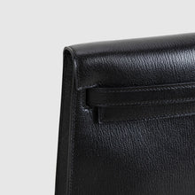 KELLY ELAN CHEVRE LEATHER NOIR (BLACK) WITH PALLADIUM HARDWARE (PHW)