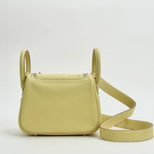 MINI LINDY 20 CLEMENCE LEATHER JAUNE POUSSIN WITH GOLD HARDWARE (GHW)
