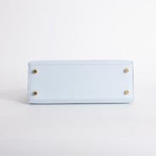 KELLY 25 EPSOM LEATHER BLEU BRUME WITH GOLD HARDWARE (GHW)
