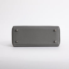 KELLY 25 TOGO LEATHER GRIS MEYER WITH PALLADIUM HARDWARE (PHW)