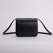 CONSTANCE 18 (MINI) CHEVRE LEATHER NOIR (BLACK) WITH GOLD HARDWARE (GHW)