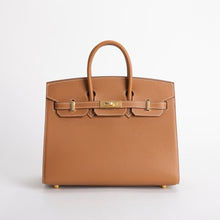 BIRKIN 25 EPSOM LEATHER (SELLIER SHAPE) GOLD WITH GOLD HARDWARE (GHW)