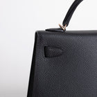 MINI KELLY II (20) EPSOM LEATHER NOIR (BLACK) WITH ROSE GOLD HARDWARE (RGHW)