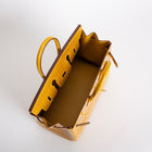 BIRKIN 25 SHINY NILOTICUS CROCODILE LEATHER JAUNE AMBRE WITH GOLD HARDWARE (GHW)