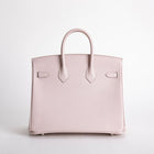 BIRKIN 25 EPSOM LEATHER MAUVE PALE WITH PALLADIUM HARDWARE (PHW)
