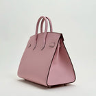 BIRKIN 25 EPSOM LEATHER (SELLIER SHAPE) ROSE SAKURA WITH PALLADIUM HARDWARE (PHW)