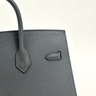 BIRKIN 25 EPSOM LEATHER (SELLIER SHAPE) GRIS MEYER WITH GOLD HARDWARE (GHW)