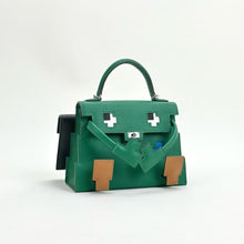 KELLY PICTO DOLL EPSOM LEATHER VERT VERTIGO WITH PALLADIUM HARDWARE (PHW)