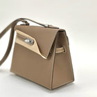 KELLY DESORDRE EPSOM LEATHER ETOUPE WITH PALLADIUM HARDWARE (PHW)