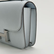 CONSTANCE 18 (MINI) CHEVRE LEATHER BLEU BRUME WITH PALLADIUM HARDWARE (PHW)