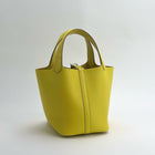 PICOTIN 18 LOCK CLEMENCE LEATHER LIME WITH PALLADIUM HARDWARE (PHW)
