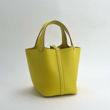 PICOTIN 18 LOCK CLEMENCE LEATHER LIME WITH PALLADIUM HARDWARE (PHW)
