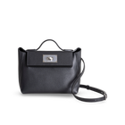 24/24 (MINI) EVERCOLOR & SWIFT LEATHER NOIR (BLACK) WITH PALLADIUM HARDWARE (PHW)