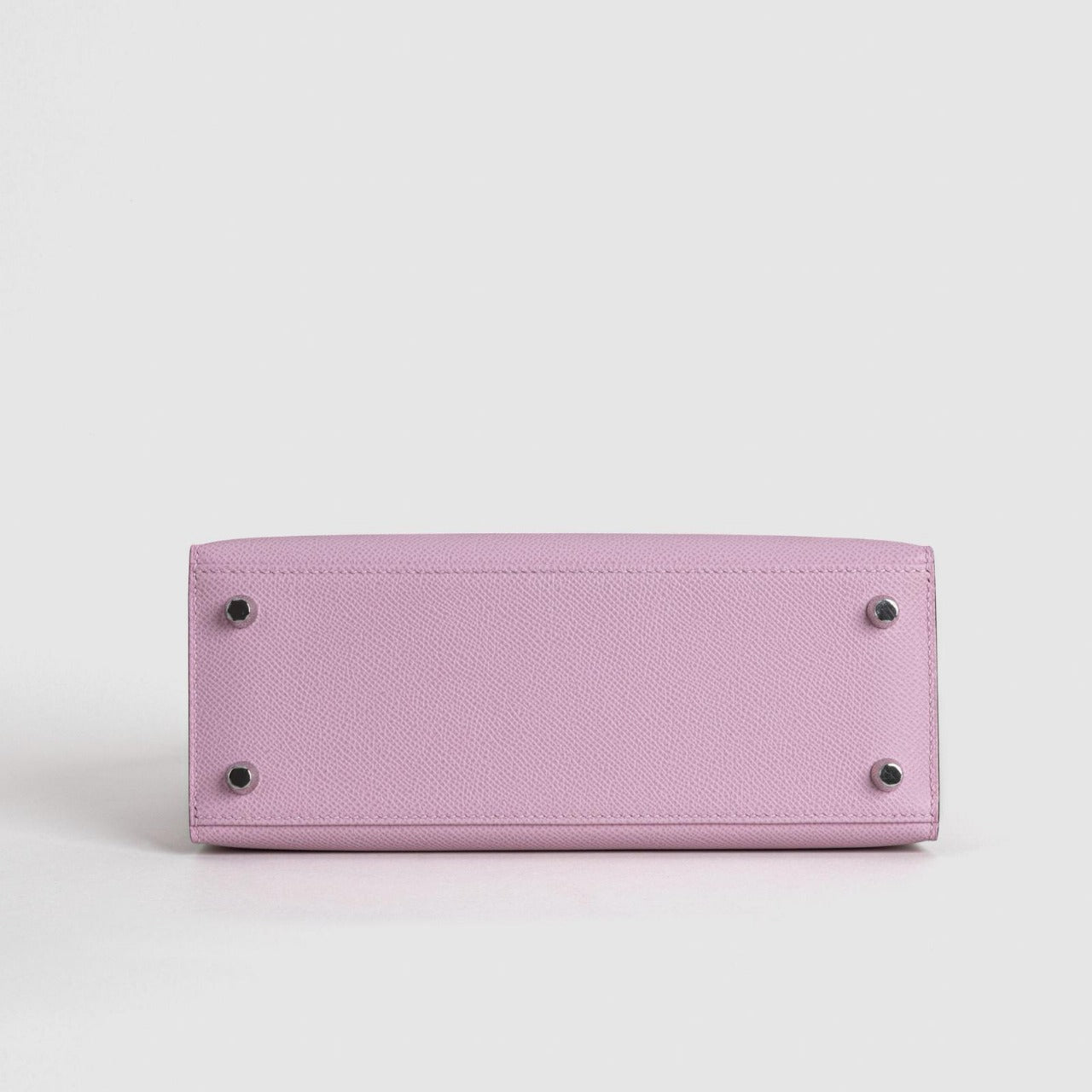 KELLY 25 EPSOM LEATHER MAUVE SYLVESTRE WITH PALLADIUM HARDWARE (PHW)