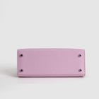 KELLY 25 EPSOM LEATHER MAUVE SYLVESTRE WITH PALLADIUM HARDWARE (PHW)