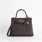 KELLY 28 TOGO LEATHER CHOCOLAT WITH GOLD HARDWARE (GHW)